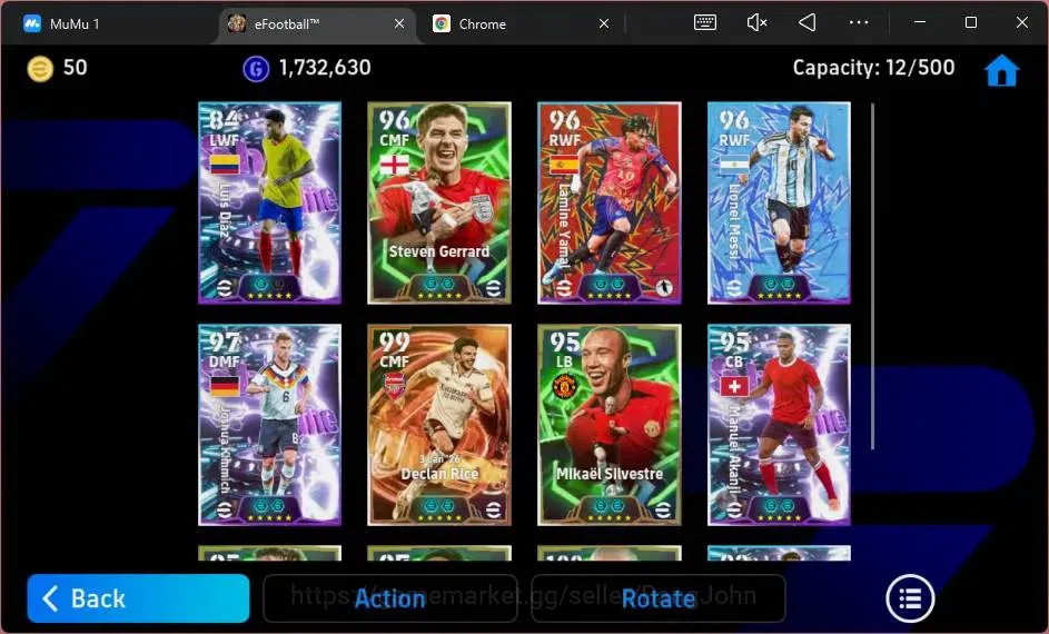 eFootball Accounts Mobile|PW 3165|Bigtime Declan Rice|Epic Gerrard,Sh image 3