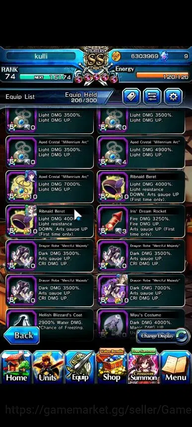 Grand Summoners Accounts Global|Rank 74|21 Ascend+5 TW|(Okarun,Saitama,Fen, image 12