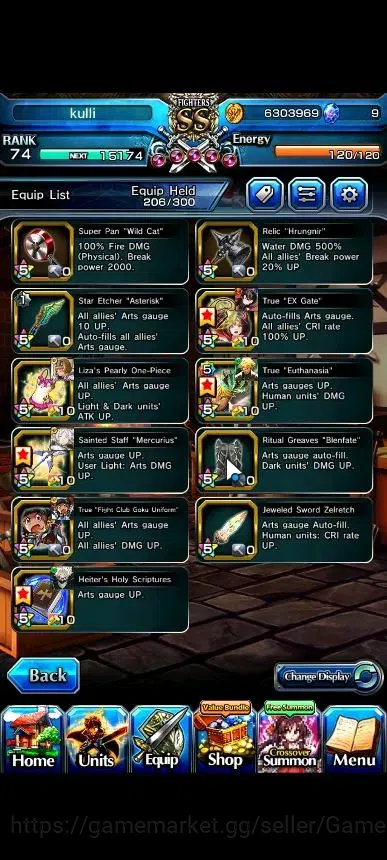 Grand Summoners Accounts Global|Rank 74|21 Ascend+5 TW|(Okarun,Saitama,Fen, image 13