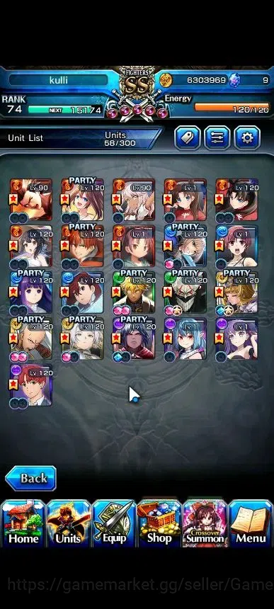 Grand Summoners Accounts Global|Rank 74|21 Ascend+5 TW|(Okarun,Saitama,Fen, image 4