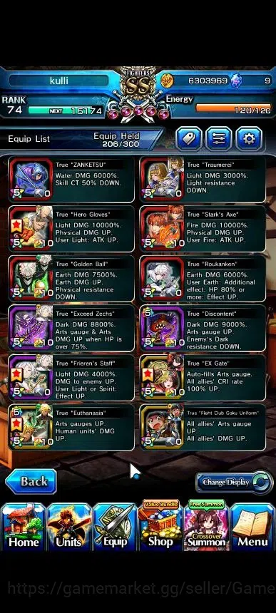 Grand Summoners Accounts Global|Rank 74|21 Ascend+5 TW|(Okarun,Saitama,Fen, image 6