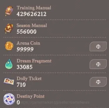 AFK Journey Accounts GLOBAL S4660|Ready Gacha|5 Hero Selector|29 S Char image 12