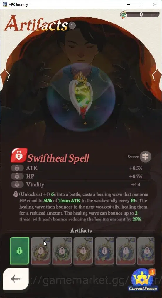 AFK Journey Accounts GLOBAL S4660|Ready Gacha|5 Hero Selector|29 S Char image 4