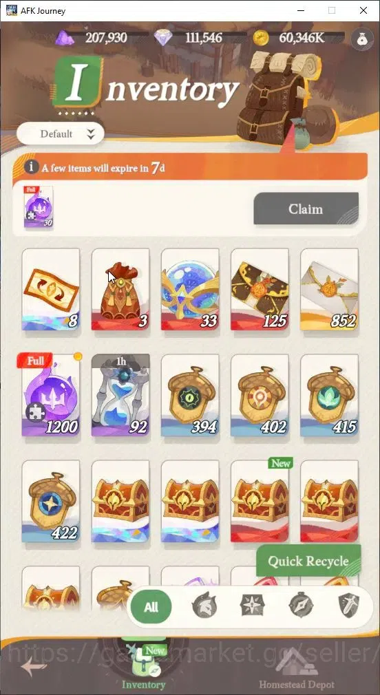 AFK Journey Accounts GLOBAL S4660|Ready Gacha|5 Hero Selector|29 S Char image 7