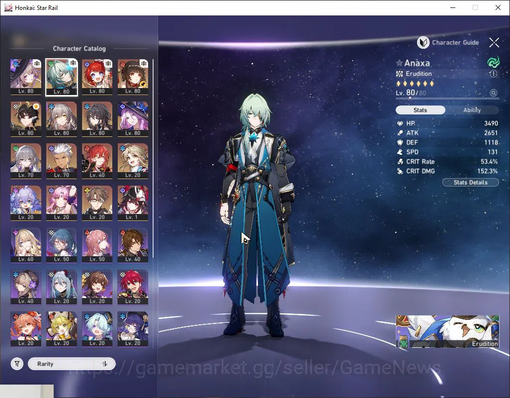 Honkai Star Rail Accounts Asia|TL 65|9 Limited|TheHerta+Sign,Lingsha+Sign,An image 3