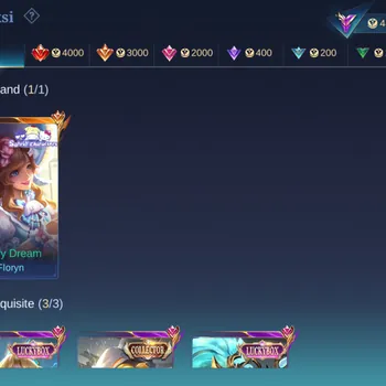 Mobile Legends: Bang Bang Accounts Collector Global|Skin 206|Renowned|Sanrio Floryn,Luckybox Eudora+Alpha,Collector