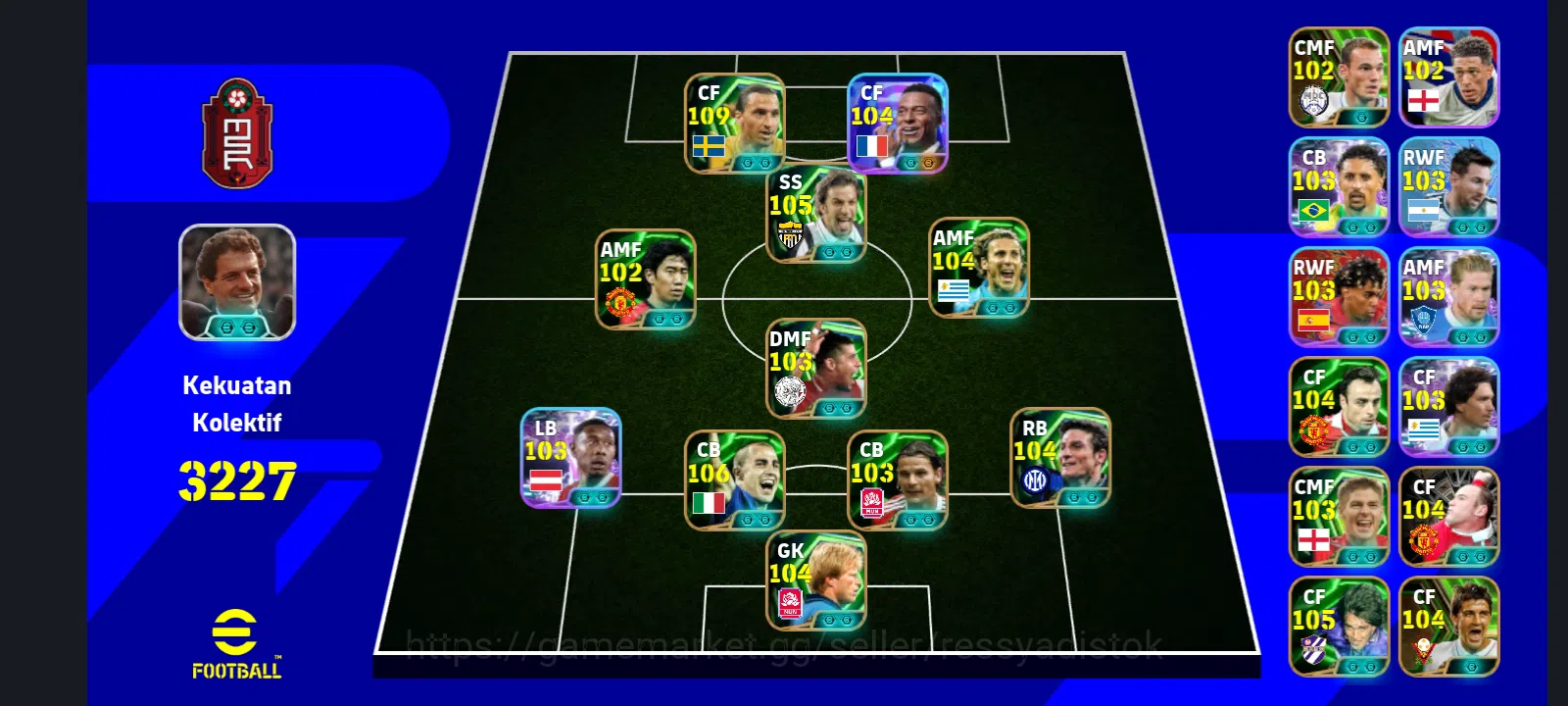 eFootball Accounts Legends & Iconic Players EFOOTBALL 2026 | BLITZ ALESANDRO DEL PIERO,ZLATAN IBRAHIM,MBAPPE NEW 1