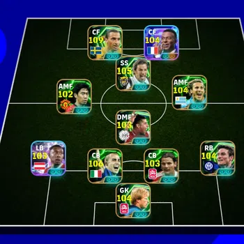 eFootball Accounts Legends & Iconic Players EFOOTBALL 2026 | BLITZ ALESANDRO DEL PIERO,ZLATAN IBRAHIM,MBAPPE NEW