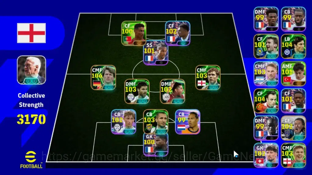 eFootball Accounts Android |14 Epic|Lothar Matthaus,Xabi Alonso,Paul image 1