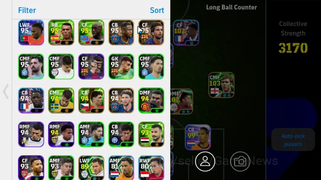 eFootball Accounts Android |14 Epic|Lothar Matthaus,Xabi Alonso,Paul image 3