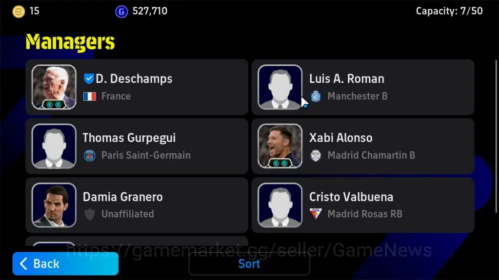 eFootball Accounts Android |14 Epic|Lothar Matthaus,Xabi Alonso,Paul image 4