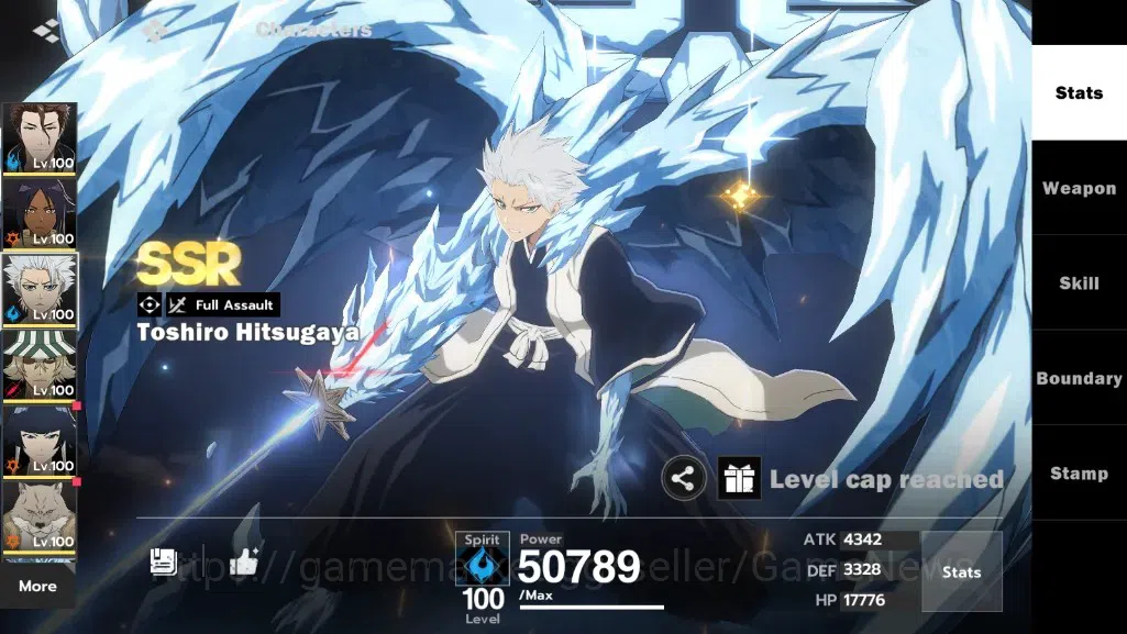 BLEACH: Soul Resonance Accounts NuverseSEA|LV 77|9 SSR [AizenB5,YoruB5,ToshiroB2,U image 12