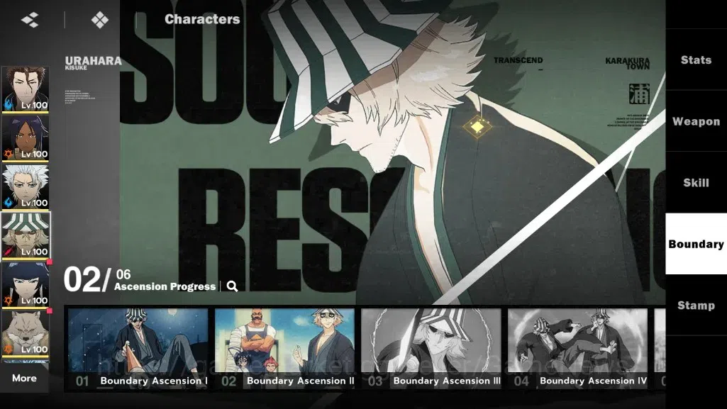 BLEACH: Soul Resonance Accounts NuverseSEA|LV 77|9 SSR [AizenB5,YoruB5,ToshiroB2,U image 18