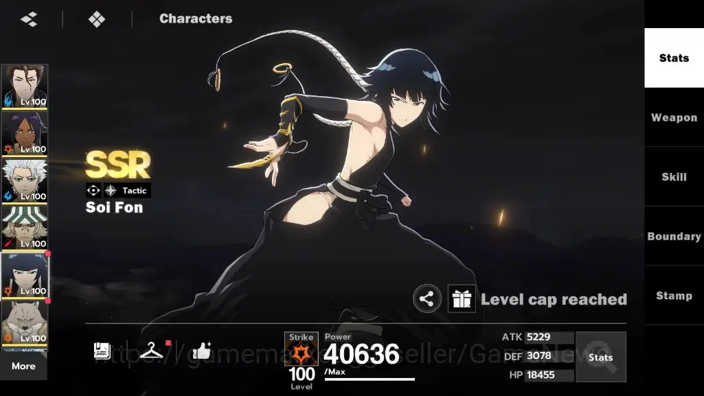 BLEACH: Soul Resonance Accounts NuverseSEA|LV 77|9 SSR [AizenB5,YoruB5,ToshiroB2,U image 20