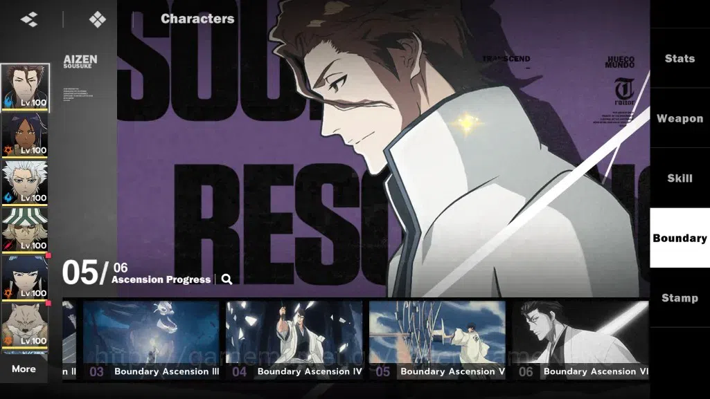 BLEACH: Soul Resonance Accounts NuverseSEA|LV 77|9 SSR [AizenB5,YoruB5,ToshiroB2,U image 6