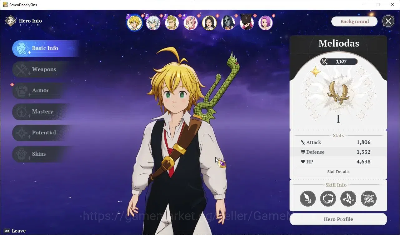 The Seven Deadly Sins: Origin Accounts SEA|Starter Gacha Lvl 15|17.555 Star Frag+21SSR Ti image 2