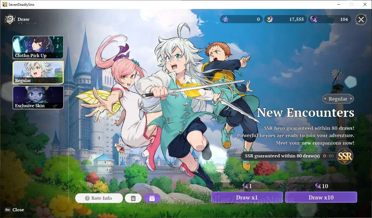 The Seven Deadly Sins: Origin Accounts SEA|Starter Gacha Lvl 15|17.555 Star Frag+21SSR Ti image 7