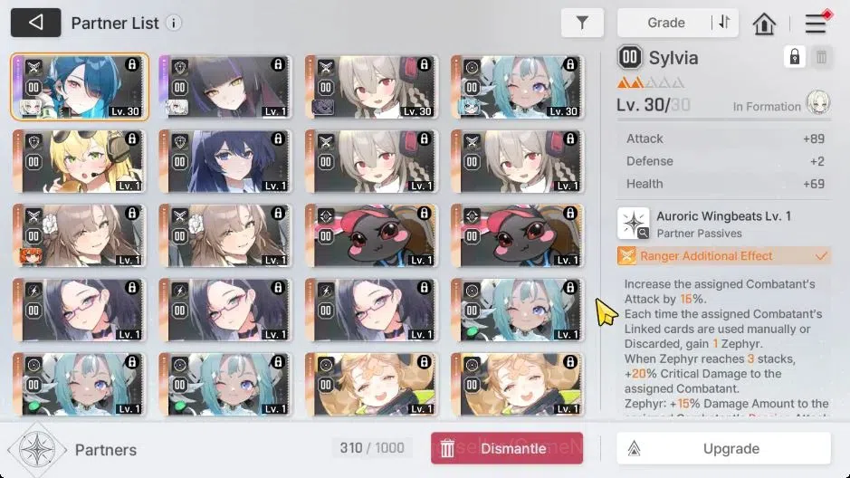 Chaos Zero Nightmare Accounts GLOBAL Lv 45|2,1K Crys|8 SSR[(HeidemarieM2,Nine)+S image 6