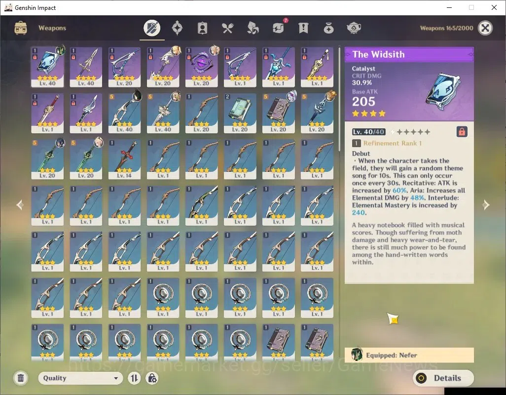 Genshin Impact Accounts ASIA |AR23 |Starter |1 Limited+14 (*4Character) |N image 3