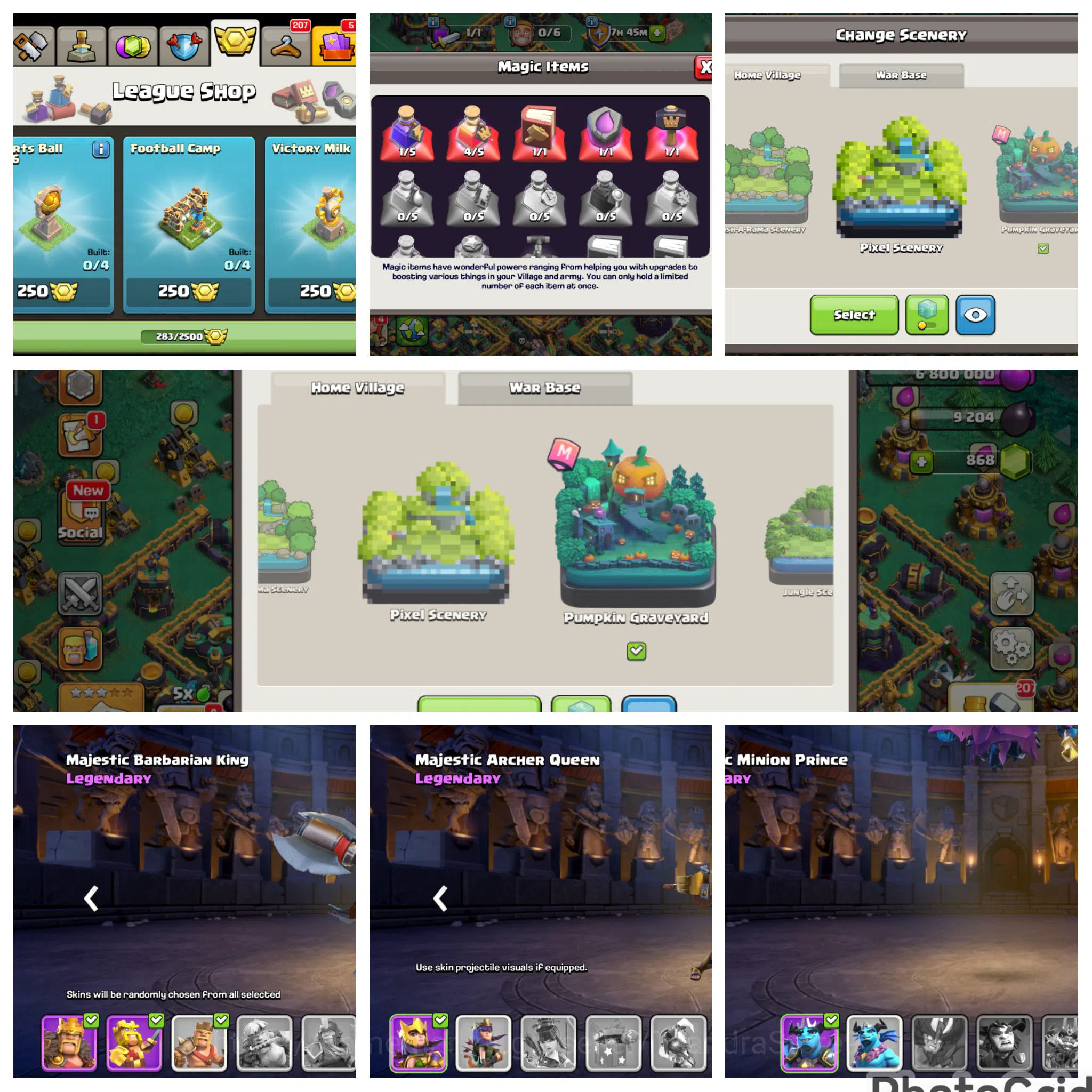 Clash of Clans Accounts High-End FLASH SALE|TH 14 LVL 211 100% Fullymax|BK 83 AQ 82 MP 60 GW 58 RC 30|MANY EPIC MAX|MANY 4