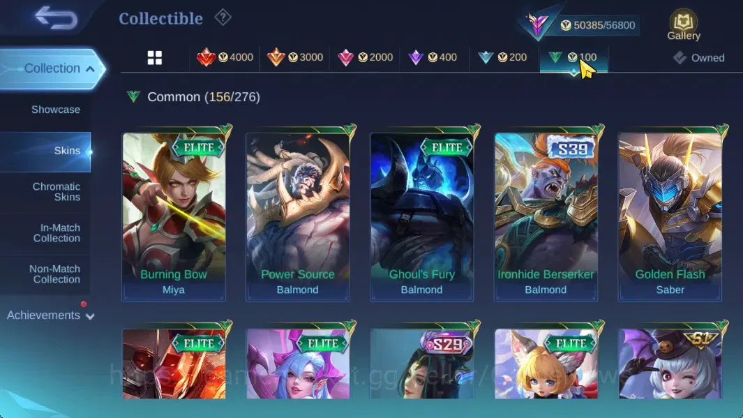 Mobile Legends: Bang Bang Accounts Hero 126|Skin 244|Highest Immo 103|KOF Aurora,Spar image 14