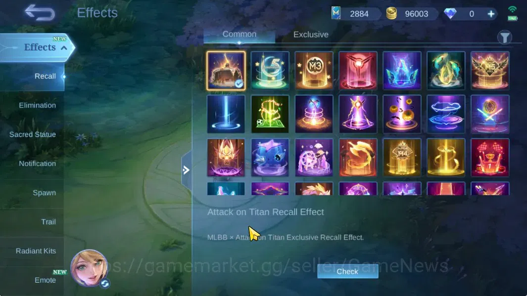 Mobile Legends: Bang Bang Accounts Hero 126|Skin 244|Highest Immo 103|KOF Aurora,Spar image 16