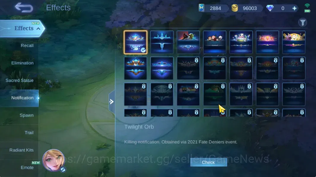 Mobile Legends: Bang Bang Accounts Hero 126|Skin 244|Highest Immo 103|KOF Aurora,Spar image 18