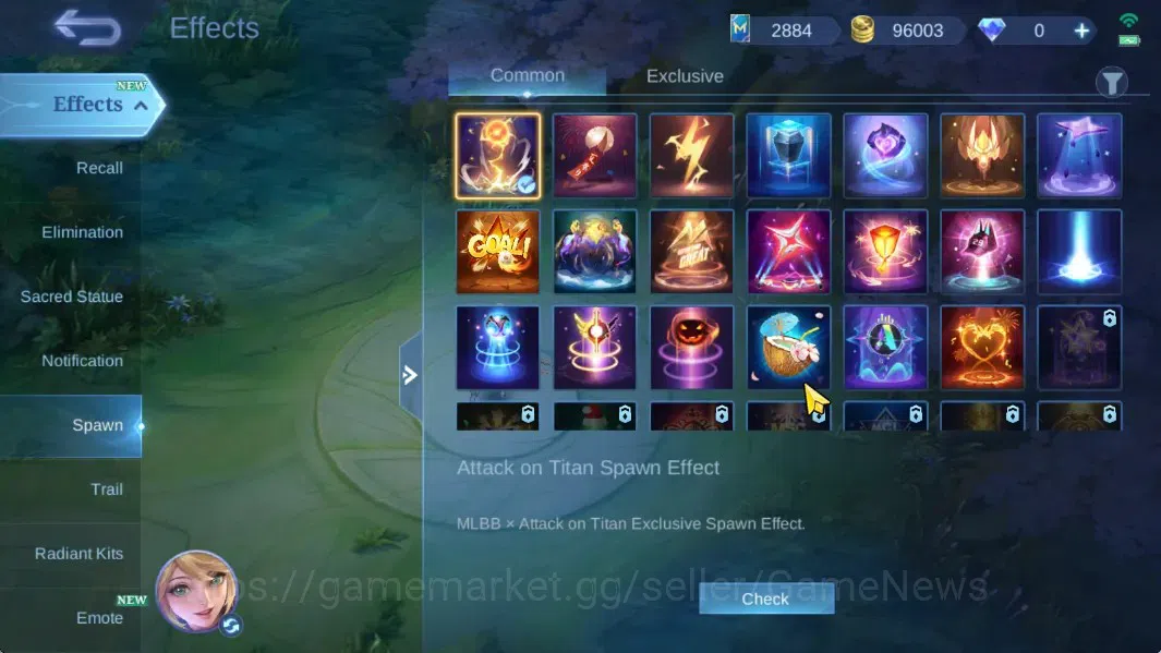 Mobile Legends: Bang Bang Accounts Hero 126|Skin 244|Highest Immo 103|KOF Aurora,Spar image 19