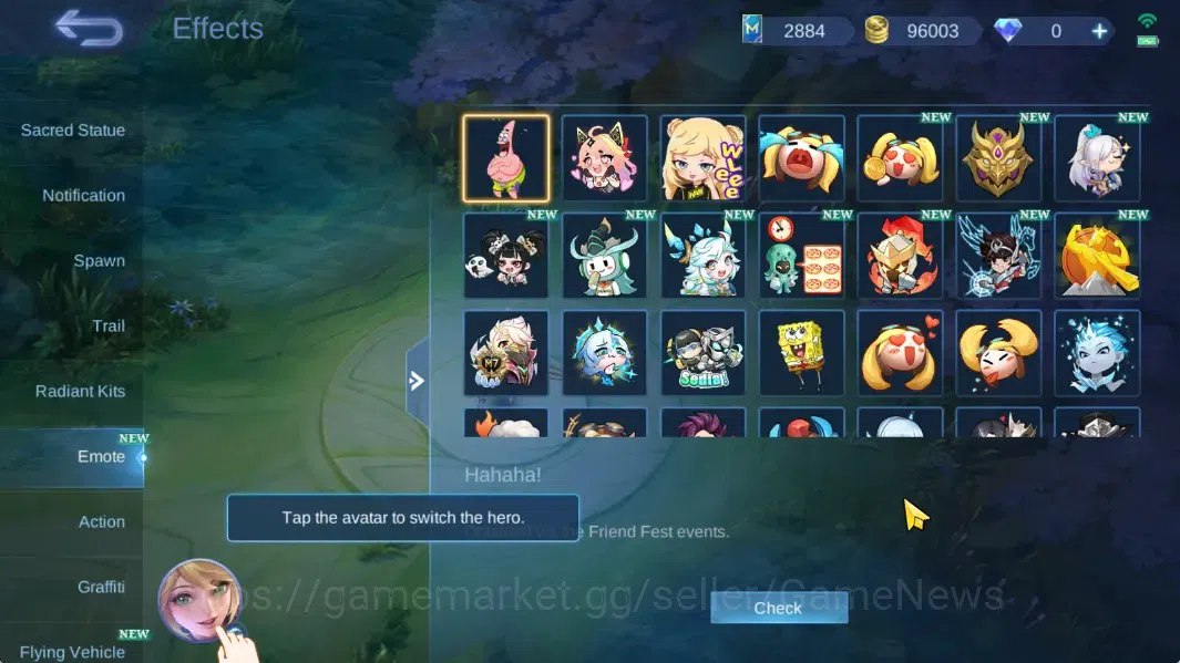 Mobile Legends: Bang Bang Accounts Hero 126|Skin 244|Highest Immo 103|KOF Aurora,Spar image 20