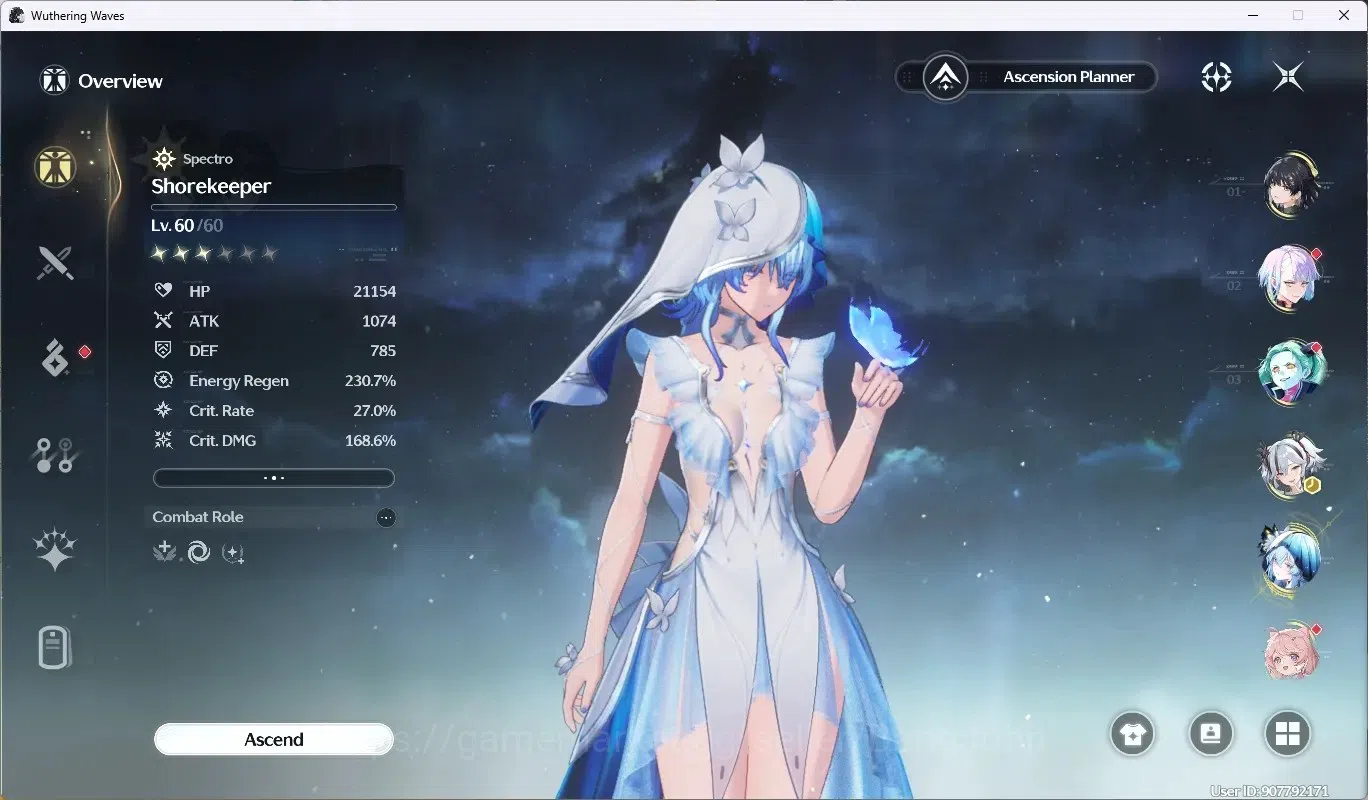 Wuthering Waves Accounts SEA |UL 51|Rank 6|Lucy RC5|4 Limited Char[Lucy+(Si image 19