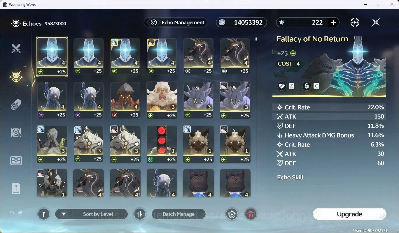 Wuthering Waves Accounts SEA |UL 51|Rank 6|Lucy RC5|4 Limited Char[Lucy+(Si image 5