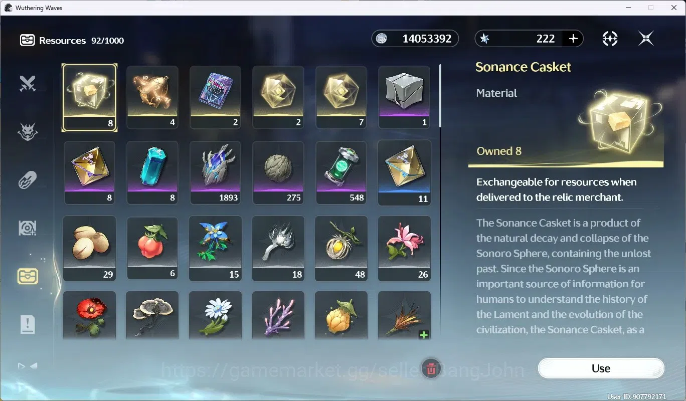 Wuthering Waves Accounts SEA |UL 51|Rank 6|Lucy RC5|4 Limited Char[Lucy+(Si image 8