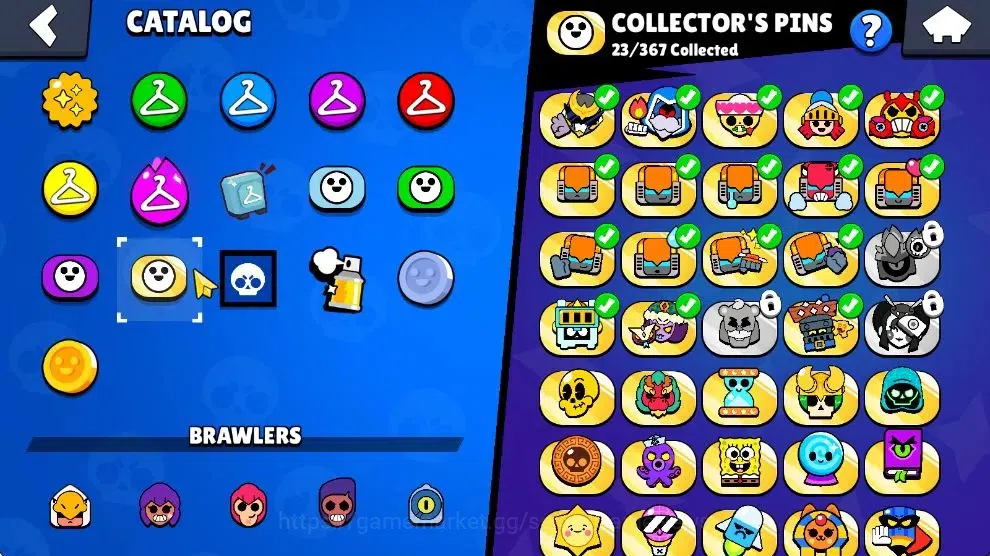 Brawl Stars Accounts 2213 Trophy|23K Bling 135 Gem|37 Brawlers 2 Max Lv image 13