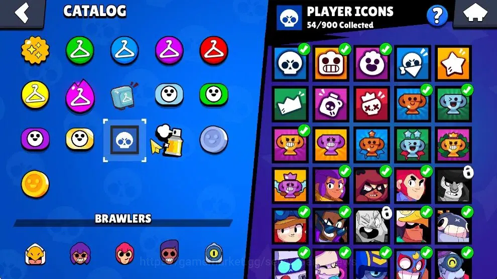 Brawl Stars Accounts 2213 Trophy|23K Bling 135 Gem|37 Brawlers 2 Max Lv image 14