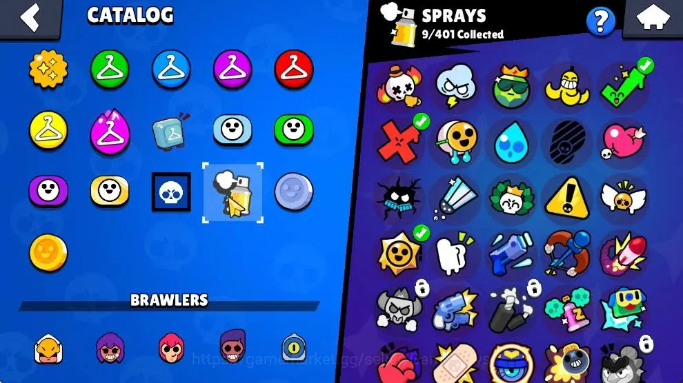 Brawl Stars Accounts 2213 Trophy|23K Bling 135 Gem|37 Brawlers 2 Max Lv image 15