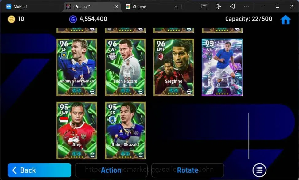 eFootball Accounts Legends & Iconic Players Android|PW 3192|Joan Garcia ShowT, Zlatan Ibrahimovic Epic,Frank Lampard Epic 1