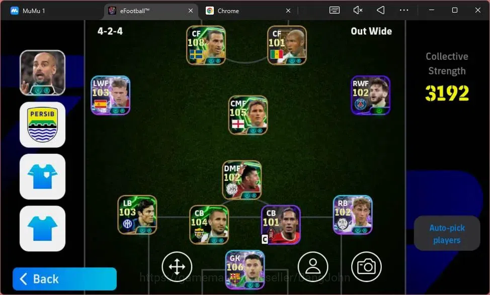 eFootball Accounts Legends & Iconic Players Android|PW 3192|Joan Garcia ShowT, Zlatan Ibrahimovic Epic,Frank Lampard Epic 5