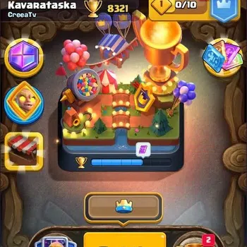 Clash Royale Accounts High-End Trophy 8321|CL 1218|KTL 12|118 Cards + 1 Max|4 Champ|2 Hero + 8 Evo|Arena 21|1418 Gems|10K