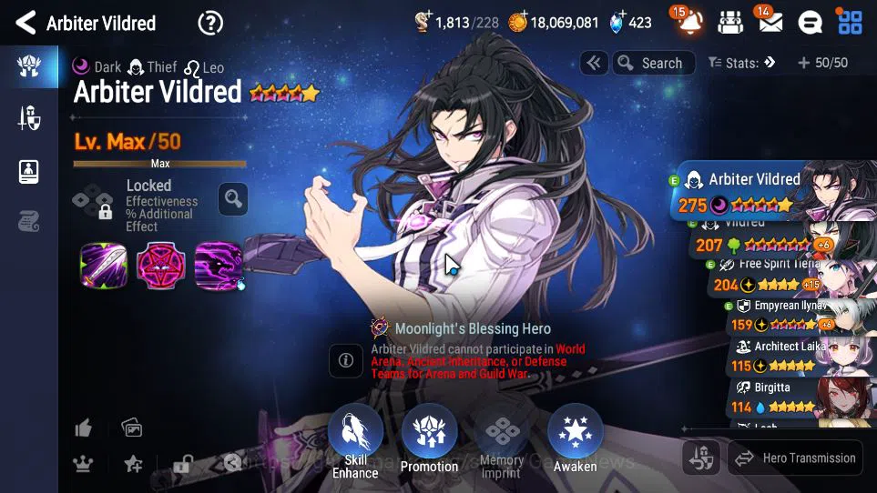 Epic Seven Accounts GLOBAL Unverif|New Era|7 ML(Salome,Empyrean Ilynav image 3
