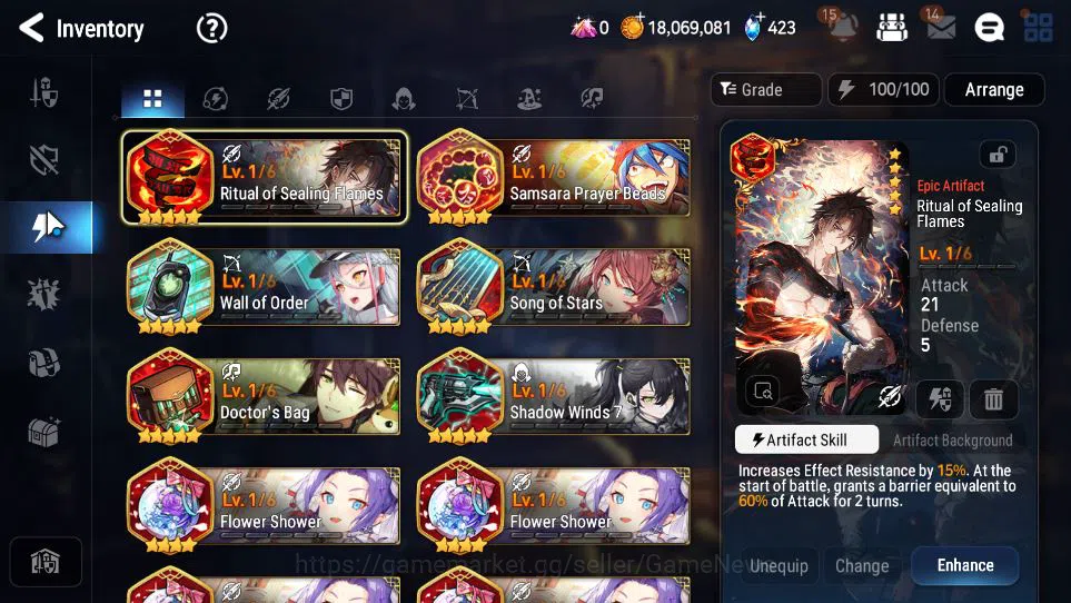 Epic Seven Accounts GLOBAL Unverif|New Era|7 ML(Salome,Empyrean Ilynav image 9
