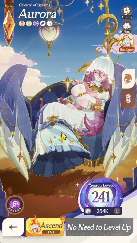 AFK Journey Accounts GLOBAL|Ready Gacha|Collab Frieren,Himmel|Epic Auro image 7