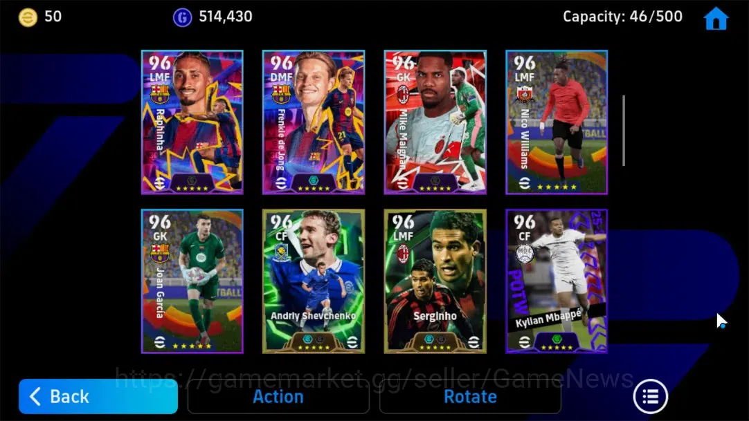 eFootball Accounts Android|Epic Pavel Nedved,Andriy Shevchenko,Highli image 5