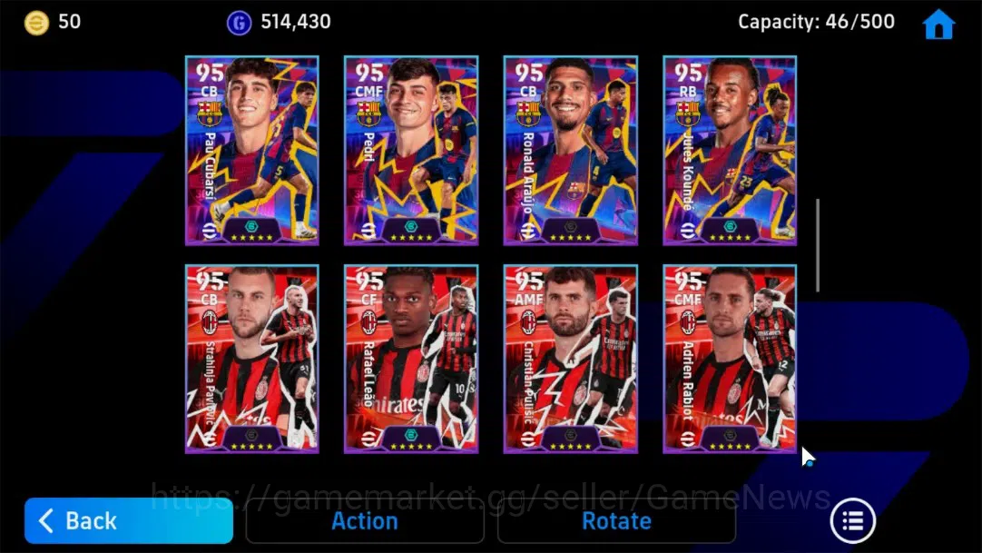eFootball Accounts Android|Epic Pavel Nedved,Andriy Shevchenko,Highli image 6