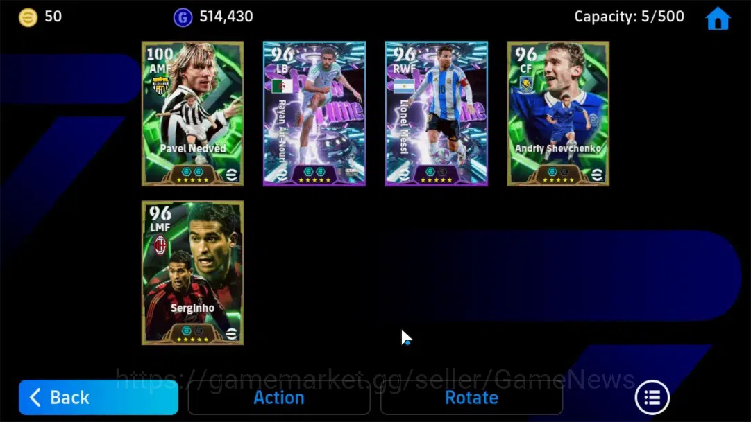 eFootball Accounts Android|Epic Pavel Nedved,Andriy Shevchenko,Highli image 9