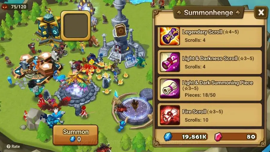 Summoners War: Sky Arena Accounts Starter GLOBAL | NB 5 TESHAR,Starter Gacha 115 12Y+160 11Y Scrool, 3 Legendary All 4