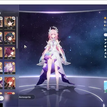 Honkai Star Rail Accounts Others Asia|TL 70|Castorice PremTeam|18 Limited|(Castorice,SW999,Cyrene E4,Yao Guang)+Sign