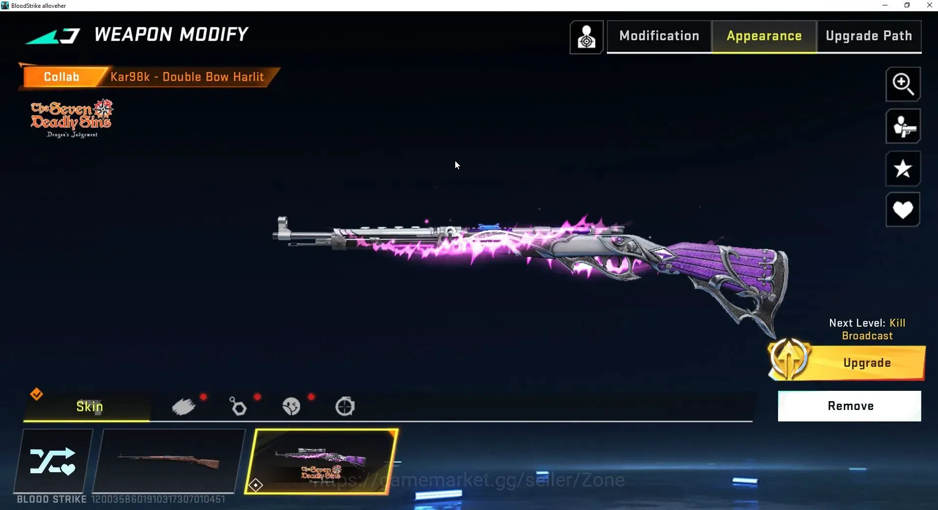 Blood Strike Accounts ASIA|2 Limited Weps (AR97 Ascendant Lv3) | 2 Etern image 4