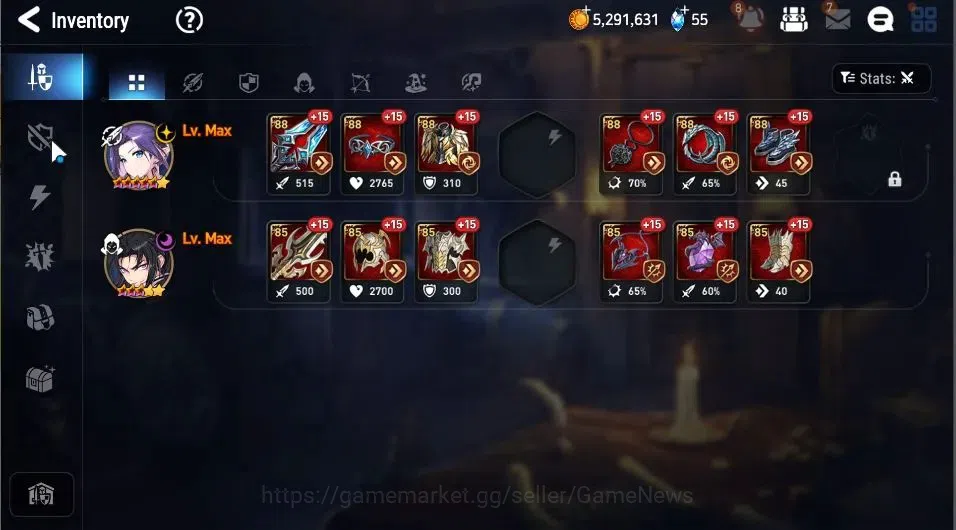 Epic Seven Accounts GLOBAL|UnVerif|2 ML|Rhiana&Luciel,Bhwayoung)+Setsu image 14