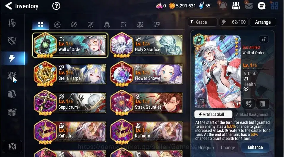 Epic Seven Accounts GLOBAL|UnVerif|2 ML|Rhiana&Luciel,Bhwayoung)+Setsu image 16