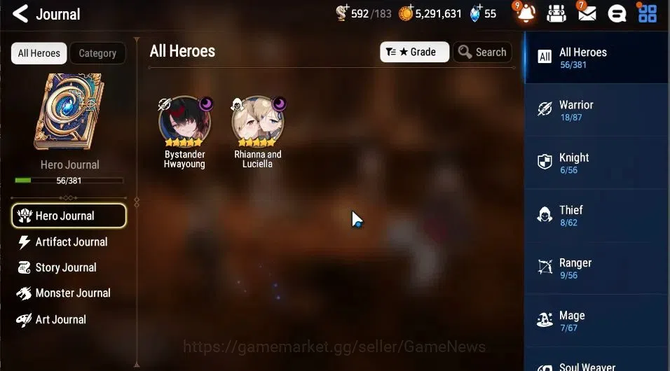 Epic Seven Accounts GLOBAL|UnVerif|2 ML|Rhiana&Luciel,Bhwayoung)+Setsu image 4